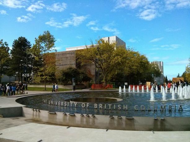 Кампусът на UBC във Ванкувър, Британска Колумбия