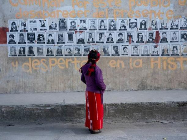 Стената на изчезналите гватемалци