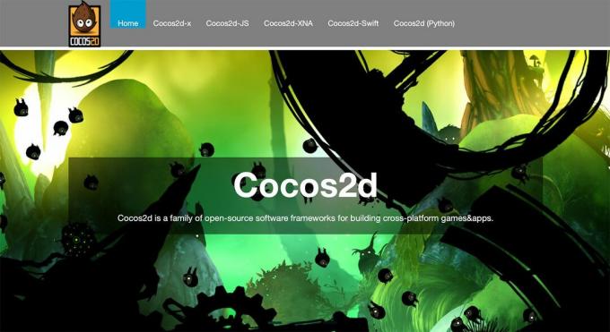 Уебсайт на Cocos2D