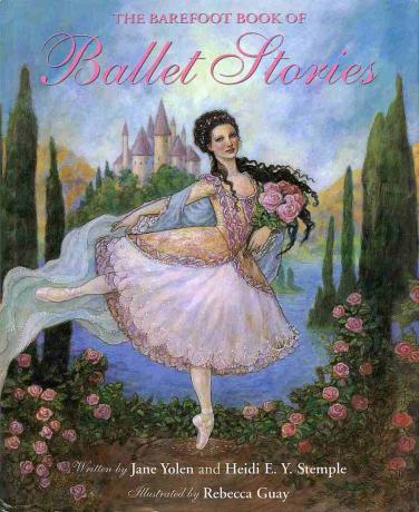Книгата на босите истории на балет - корица на детска книга