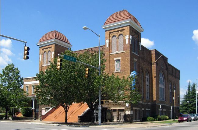 Баптистка църква на 16-та улица в Бирмингам, Алабама, септември 2005 г
