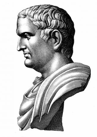 Бюст на Маркус Антоний, римски политик и генерал
