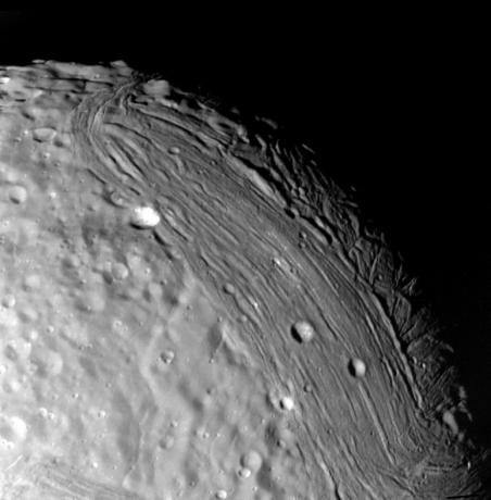 Снимки на Луната - Геологическа история на Миранда