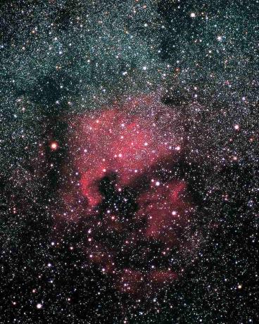 Мъглявината на Северна Америка в съзвездието Сигнус.