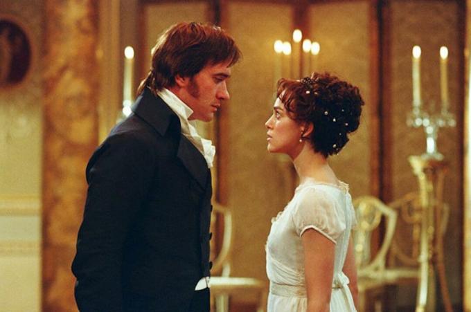 Елизабет и мистър Дарси се взираха един в друг в бала на „Нидерфийлд“